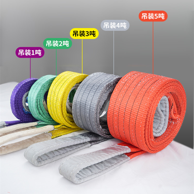 彩色吊裝帶違規(guī)使用的風(fēng)險(xiǎn)美麗外衣下的安全隱患